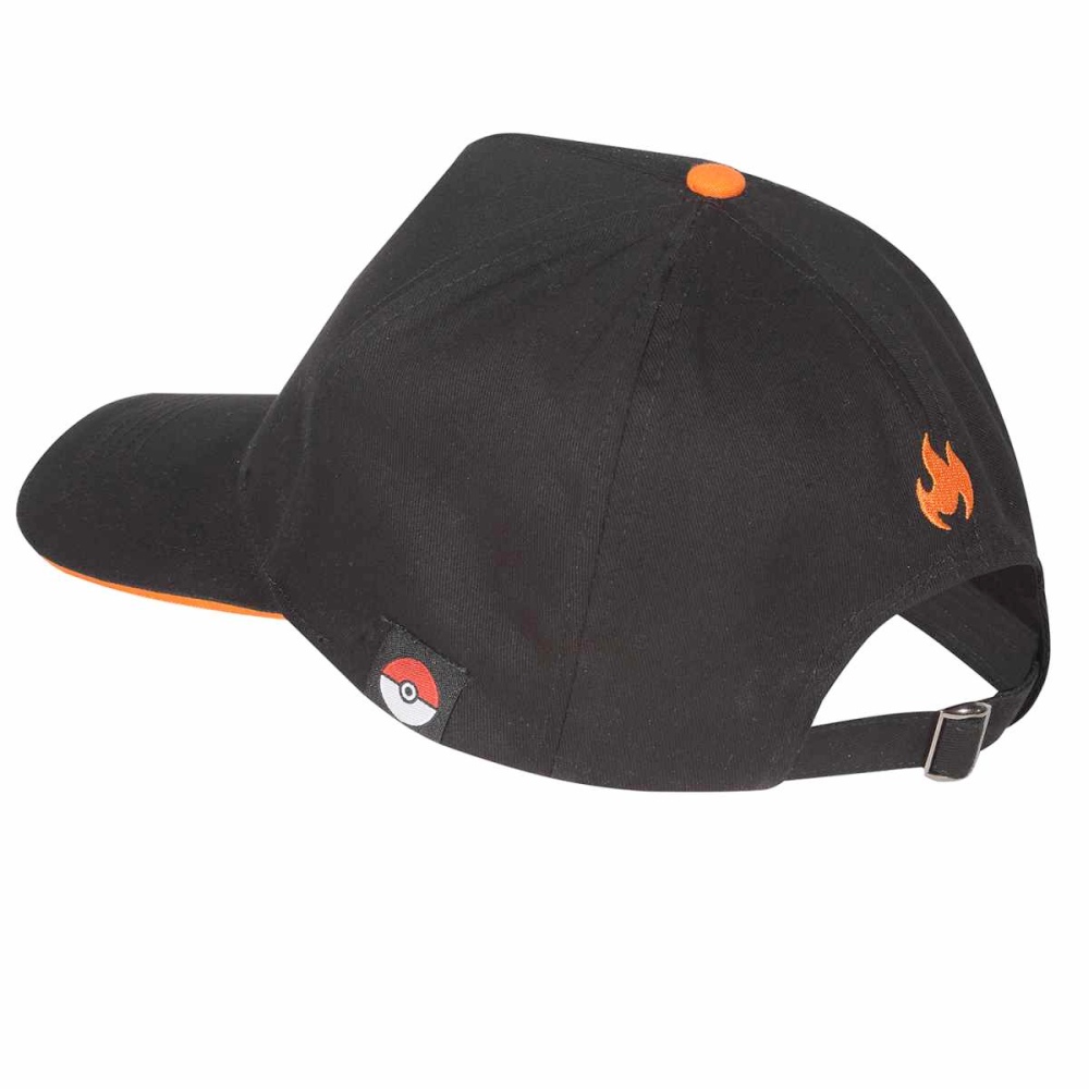 Pokémon - Charmander Badge Casquette de baseball - Noir